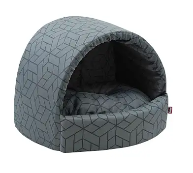 ZOOexpress дом эстрада «Геометрия» для кошек и собак, серый